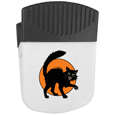 Hissing Black Cat Chip Clip Magnet